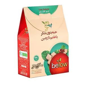حبه بدون شکر بیلو با طعم دارچینی - 420 گرم