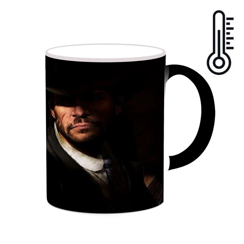 ماگ حرارتی کاکتی مدل بازی رد دد Red Dead Redemption کد mgh30090