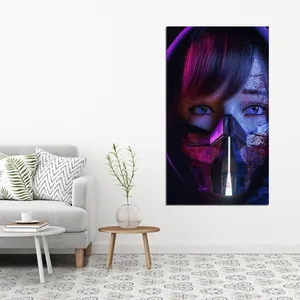 تابلو شاسی مدل والپیپر دخترانه کد 9