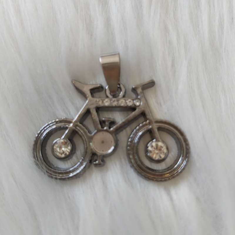 آویز گردنبند طرح دوچرخه کد Bicy111