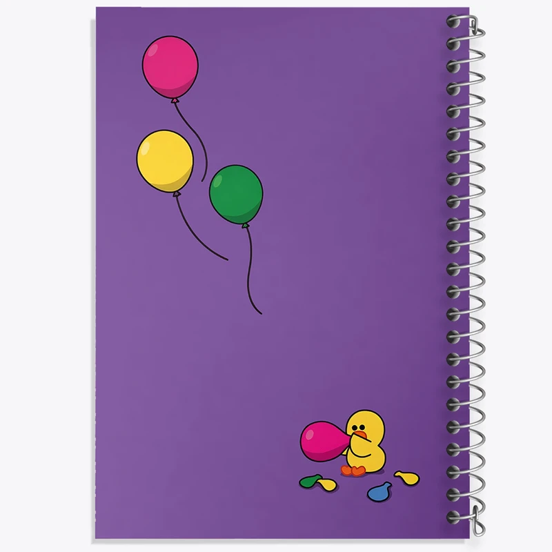 دفتر لیست خرید 50 برگ خندالو طرح اردک کیوت و بامزه کد N4546