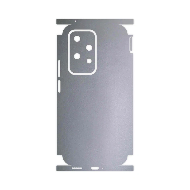 برچسب پوششی ماهوت مدل Matte-Silver-FullSkin مناسب برای گوشی موبایل آنر 200 Lite