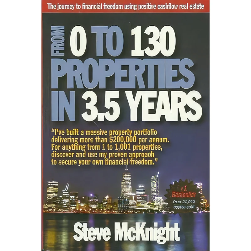 کتاب From 0 to 130 Properties in 3.5 Years اثر Steve McKnight انتشارات Wrightbooks
