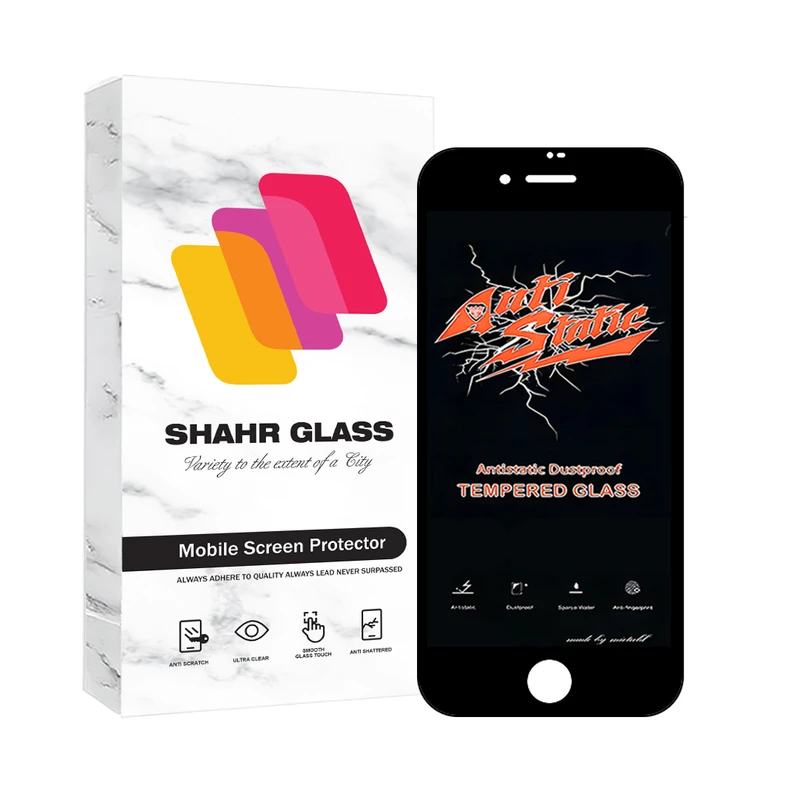 محافظ صفحه نمایش شهر گلس مدل ANTIDUSTSHNW مناسب برای گوشی موبایل اپل iPhone 7 / 8 / SE 2020 / SE 2022