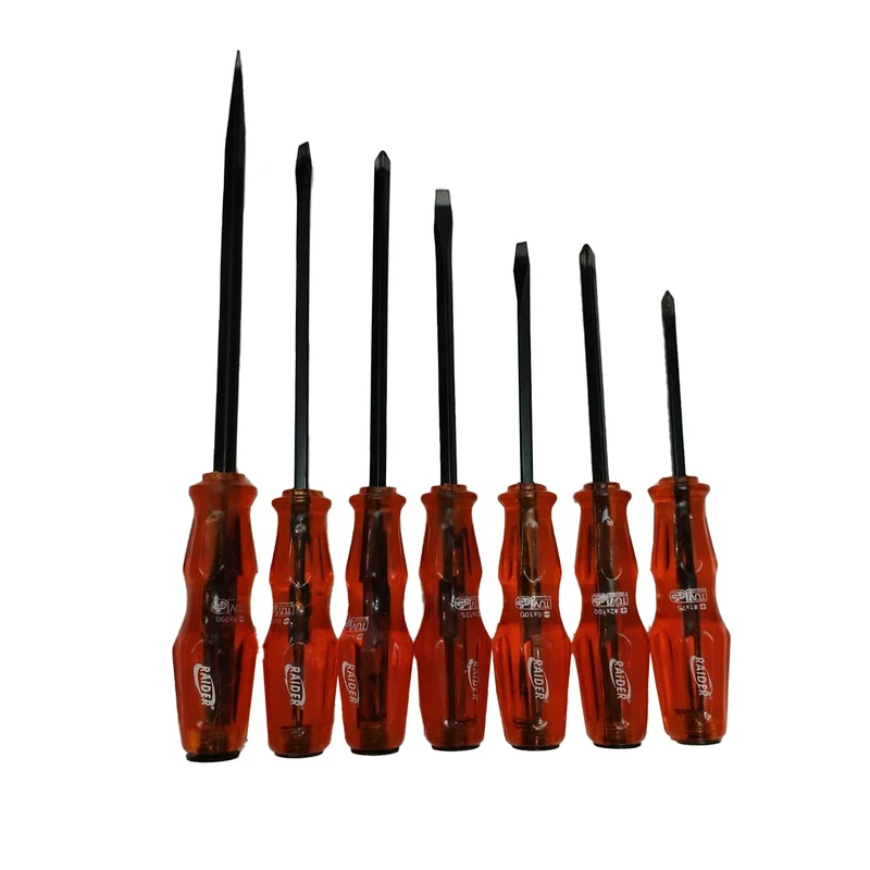  پیچ گوشتی ضربه خور ریدر مدل RDASD بسته 7 عددی