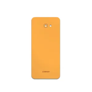 MAHOOT Matte-Orange Cover Sticker for Samsung Galaxy J4 Plus