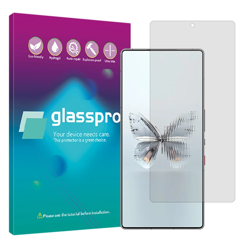 محافظ صفحه نمایش شفاف گلس پرو مدل Resistant مناسب برای گوشی موبایل زد تی ای nubia RedMagic 10 Pro