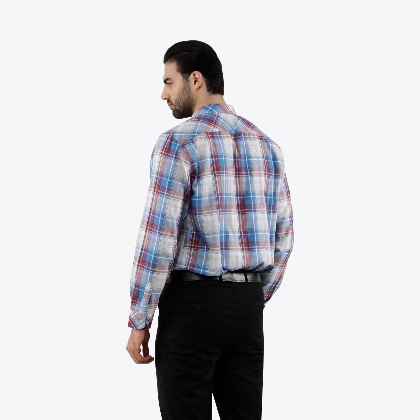 پیراهن آستین بلند مردانه پاتن جامه مدل نخی 102721020247299  -  - 4