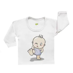 تی شرت آستین بلند نوزادی کارانس مدل TLB-3006