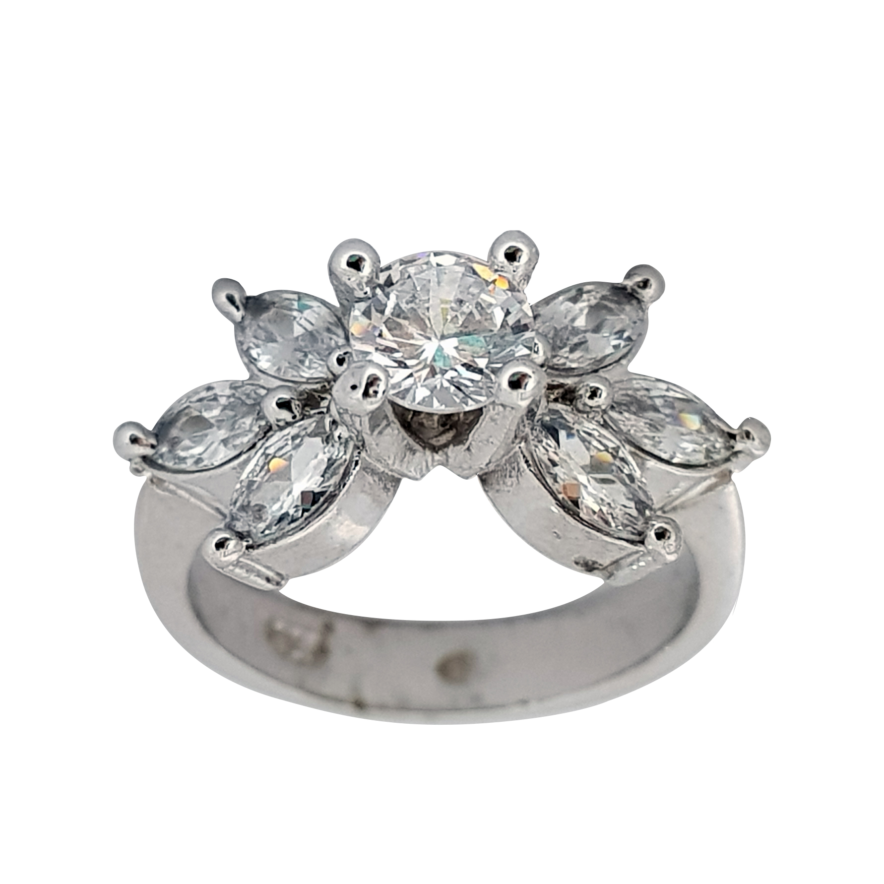 نگشتر نقره زنانه سلین کالا مدل e-gh72