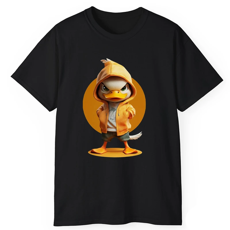 تی‌شرت آستین کوتاه مردانه پاد آفرین مدل جوجه اردک 3