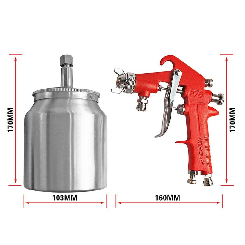 پیستوله رنگ وایزآپ مدل 120402