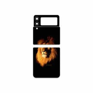 MAHOOT Lion Cover Sticker for Samsung Galaxy Z Flip3 5G