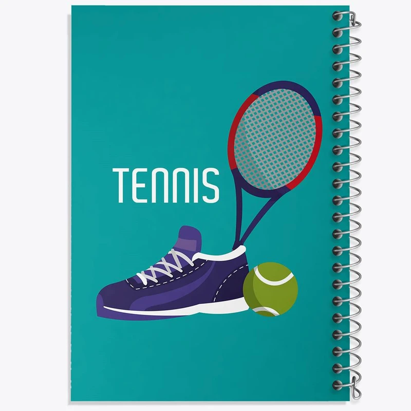 دفتر نت موسیقی 50 برگ خندالو مدل تنیس Tennis کد 26610