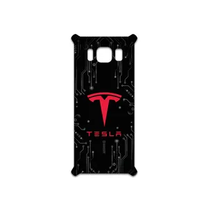 MAHOOT TESLA-Motors Cover Sticker for Samsung Galaxy S8 Active