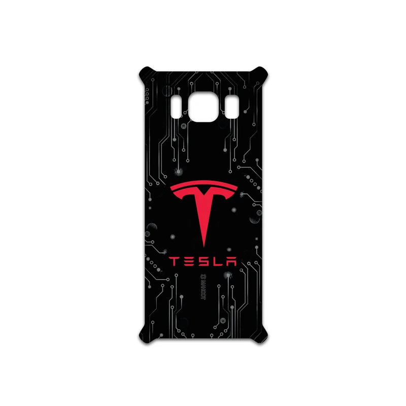 برچسب پوششی ماهوت مدل TESLA-Motors مناسب برای گوشی موبایل سامسونگ Galaxy S8 Active