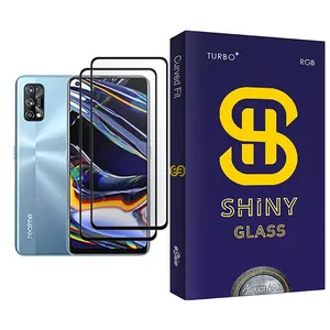 Atouchbo Shiny Glass MIX002 Screen Protector For Realme 7 Pro Pack Of 2
