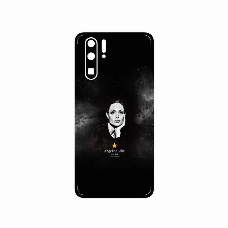 برچسب پوششی ماهوت مدل Angelina Jolie مناسب برای گوشی موبایل هوآوی P30 Pro