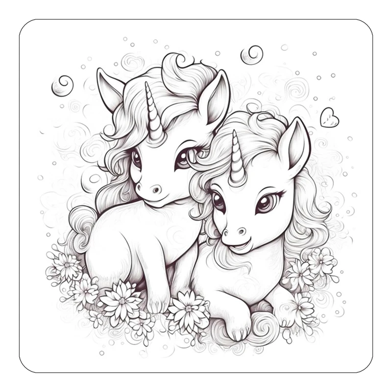 مگنت کاکتی طرح اسب تک شاخ و یونیکورن مدل mp30372