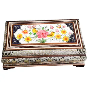 جعبه کارد و چنگال  خاتم کاری کد 08
