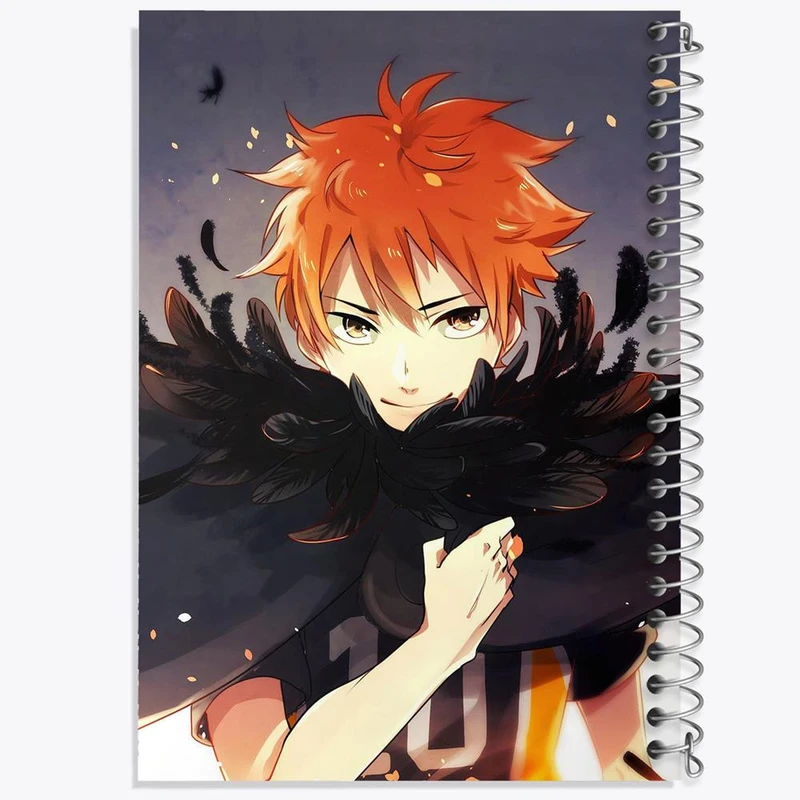 دفتر شطرنجی 50 برگ خندالو طرح هیناتا شویو انیمه آبشار سرنوشت هایکیو کاگیاما کد 11219