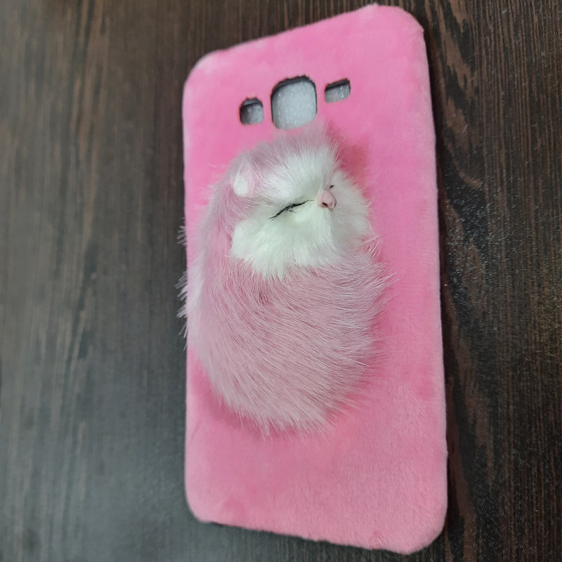 کاور مدل CC002P- j7 طرح گربه مناسب برای گوشی موبایل سامسونگ galaxy j7