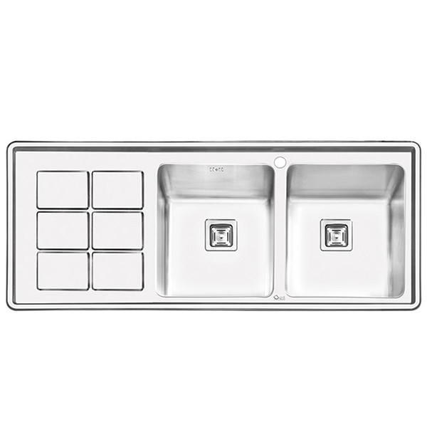 سینک ظرفشویی ایلیا استیل مدل 2064 توکار