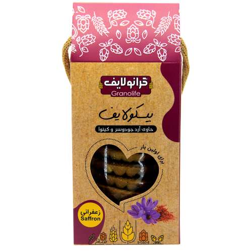 بیسکوییت زعفرانی گرانولایف - 150 گرم