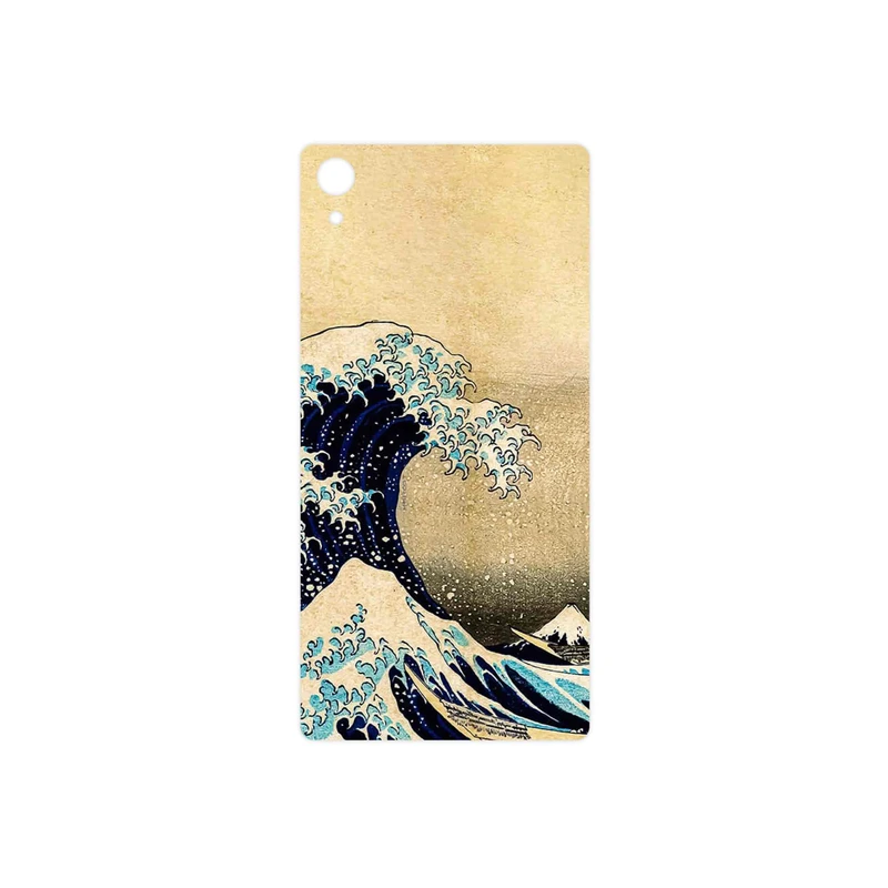برچسب پوششی ماهوت مدل The Great Wave off Kanagawa of Hokusai مناسب برای گوشی موبایل سونی Xperia Z2