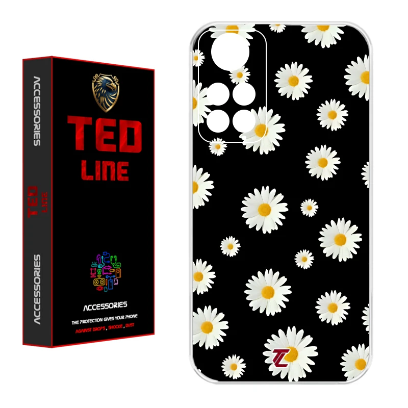 کاور تدلاین طرح بابونه کد 1226 مناسب برای گوشی موبایل شیائومی Redmi Note 11 4G / Note 11S