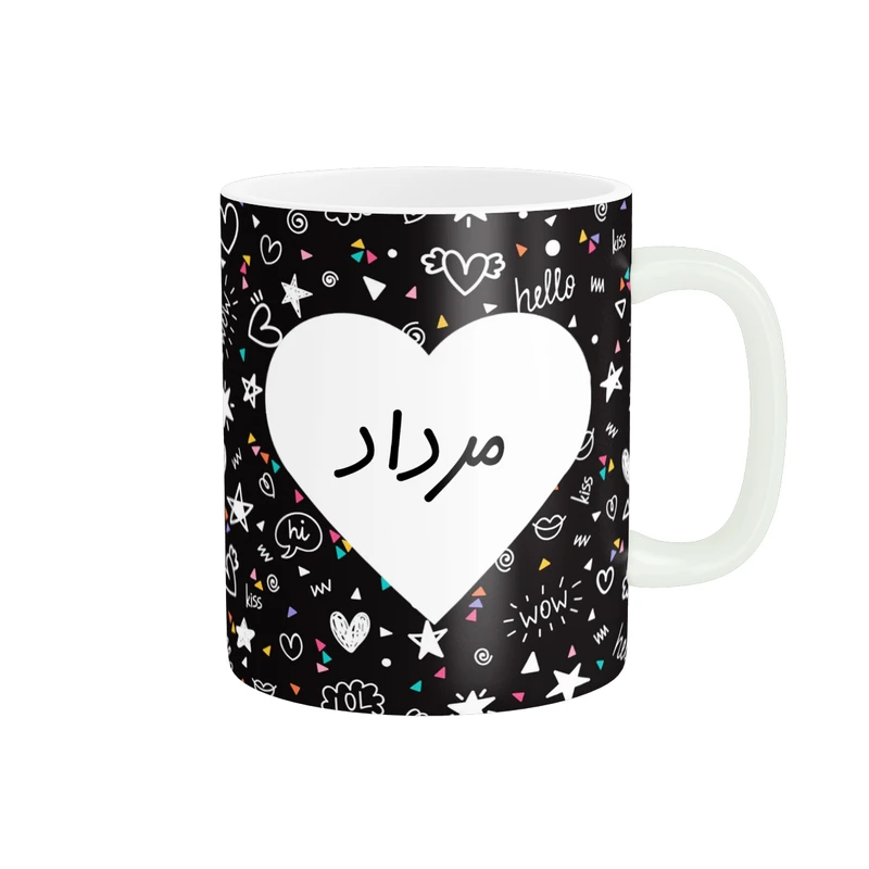 ماگ پاد آفرین مدل تولدی طرح ماه مرداد کادو تولد کد p11353