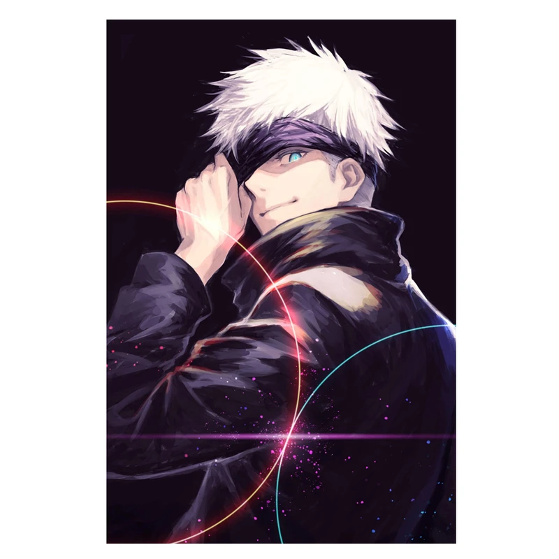 پوستر مدل گوجو ساتورو طرح انیمه جوجوتسو کایسن Jujutsu Kaisen کد 324