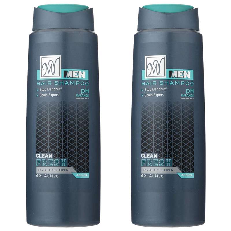 شامپو ضد شوره مای مدل Clean Fresh حجم 400 میلی لیتر مجموعه 2 عددی