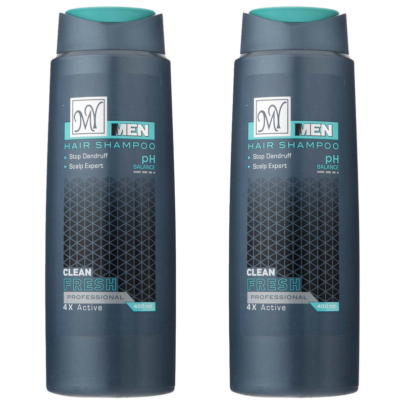شامپو ضد شوره مای مدل Clean Fresh حجم 400 میلی لیتر مجموعه 2 عددی