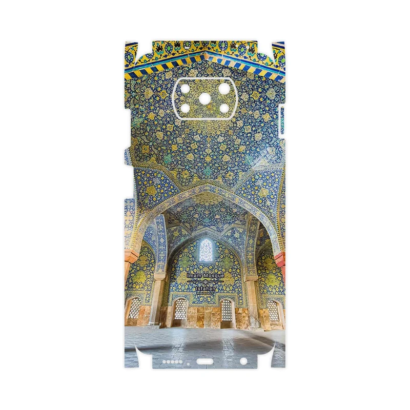 برچسب پوششی ماهوت مدل Imam Mosque in Isfahan-FullSkin مناسب برای گوشی موبایل شیائومی Poco X3 Pro