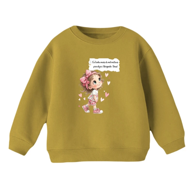 سویشرت بچگانه مدل دخترک کد 21 