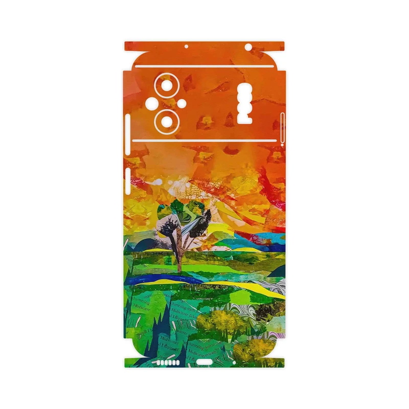 برچسب پوششی ماهوت مدل Collage of Painting-FullSkin مناسب برای گوشی موبایل شیائومی Poco M5