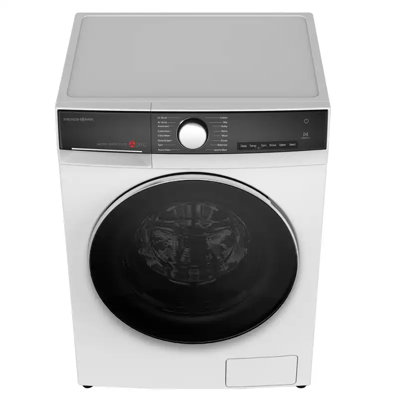 ماشین لباسشویی پاکشوما مدل BWF 40808 WT ظرفیت 8 کیلوگرم