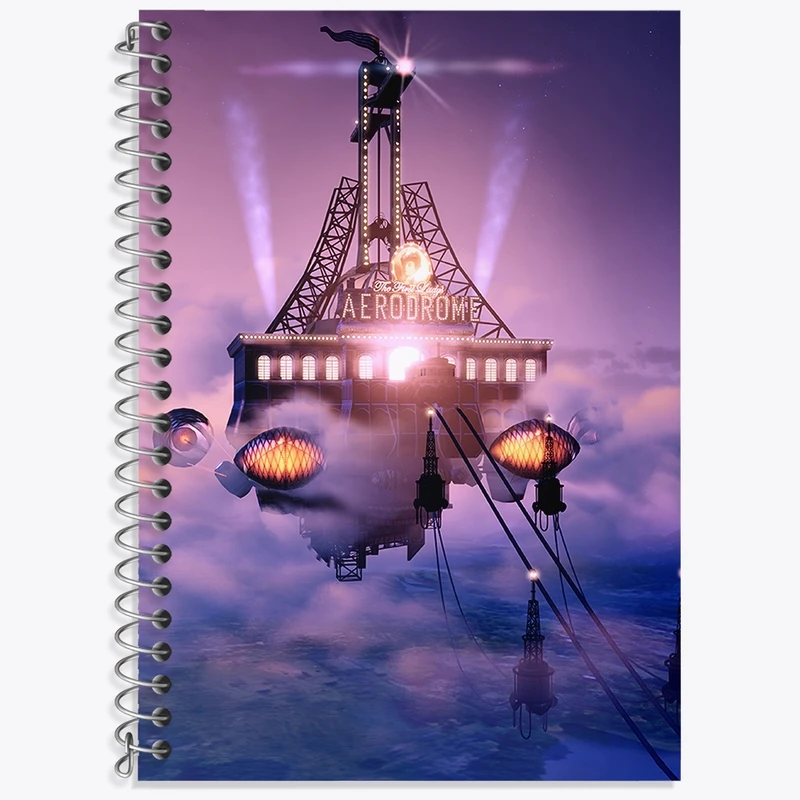 دفتر لغت 50 برگ خندالو طرح بازی بایوشاک (Bioshock) کد 31328