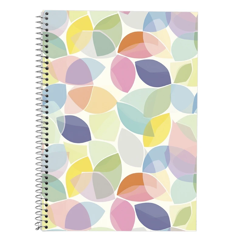 دفتر زبان 50 برگ مدوپد مدل دو خط طرح فانتزی کد DF13743