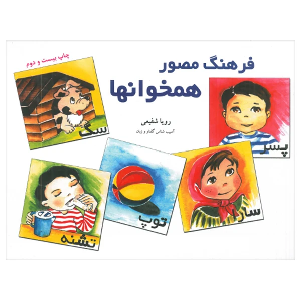 کتاب فرهنگ مصور همخوانها اثر رویا شفیعی انتشارات آموزش نوآموز
