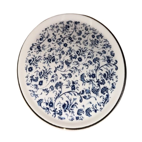 شیرینی خوری مدل چینی استخوانی طرح هامون