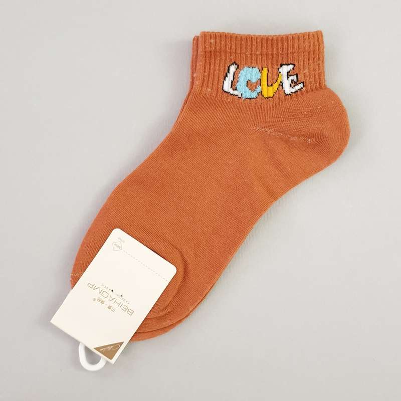 جوراب دخترانه مدل LOVE کد FBF-JB015OR