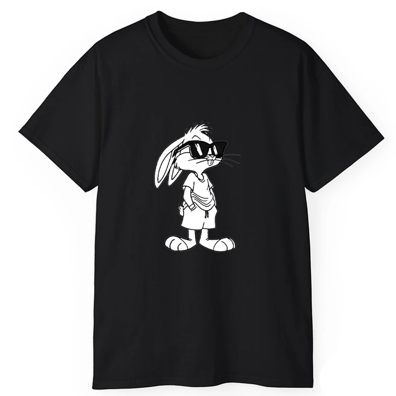 تی‌شرت آستین کوتاه مردانه پاد آفرین مدل بانی خرگوش کد 321