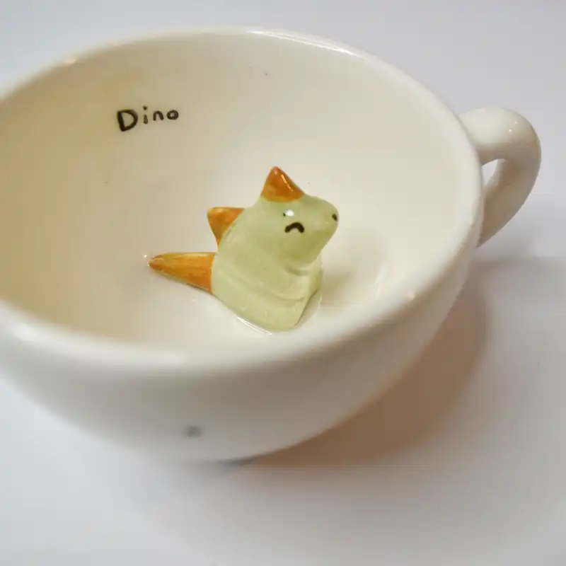فنجان سرامیکی طرح Dino
