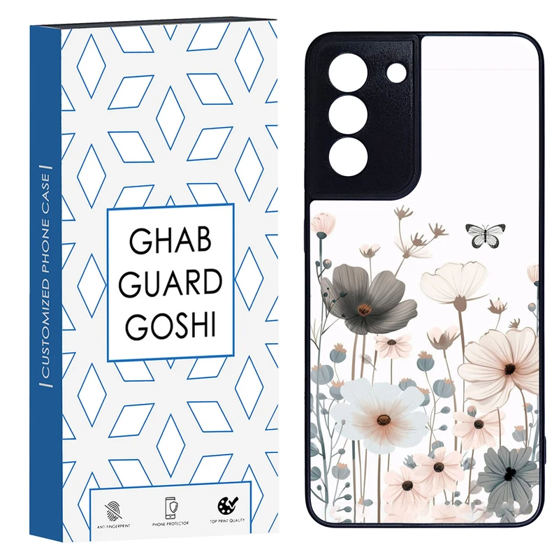 کاور قاب گارد گوشی طرح گل کد TPU-135 مناسب برای گوشی موبایل سامسونگ Galaxy S21 fe