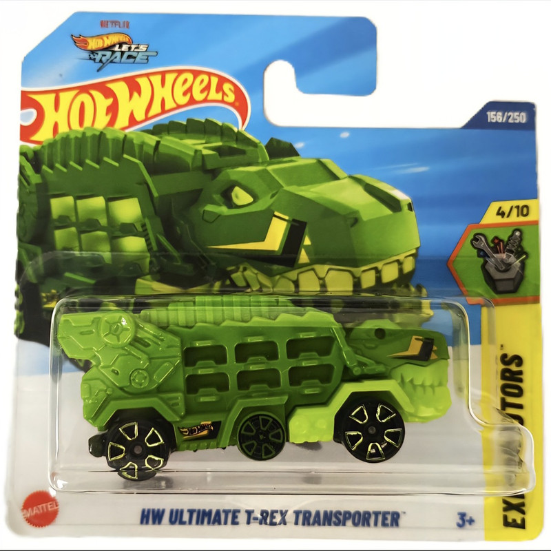 ماشین بازی هات ویلز مدل Hw ultimate t_rex transporter