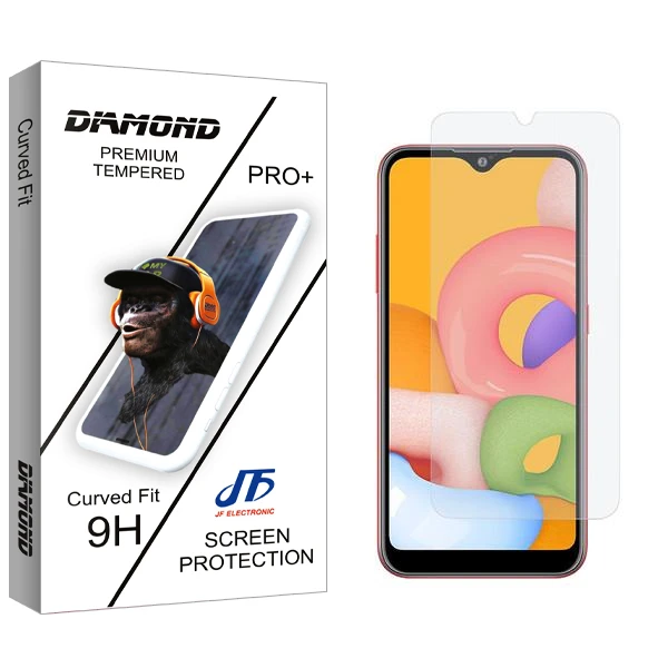 محافظ صفحه نمایش جی اف مدل Diamond مناسب برای گوشی موبایل سامسونگ Galaxy A01