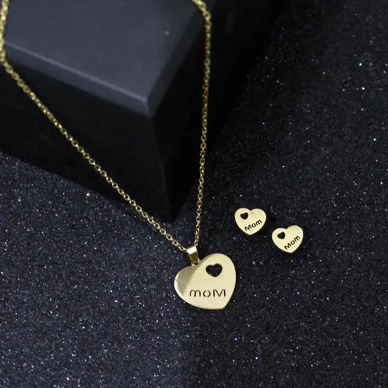 نیم ست زنانه طرح قلب کد RKH_1465