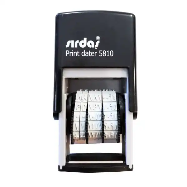 مهر تاریخ زن سرداش مدل 5810 لاتین